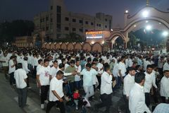 Padyatra (Murtibaug to Rampura) - Saptahparayan Gyanyagn - Murtibaug Surat (2025)